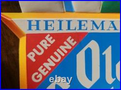 RARE Vintage Heileman's Old Style Die Cut Beer Sign