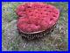 RARE-Vintage-Old-Western-Style-Saloon-HORN-Footstool-Bench-Foot-Stool-Brothel-01-zu