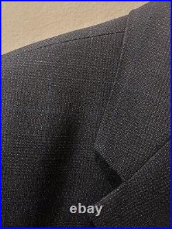 RRL Ralph Ralph Lauren Wool Cashmere Navy Window Pane Suit 2 Piece Men 42R 36x30