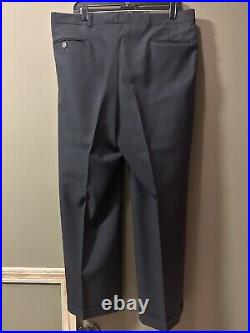 RRL Ralph Ralph Lauren Wool Cashmere Navy Window Pane Suit 2 Piece Men 42R 36x30