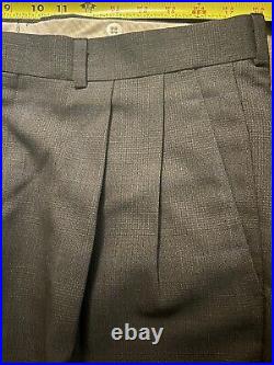 RRL Ralph Ralph Lauren Wool Cashmere Navy Window Pane Suit 2 Piece Men 42R 36x30