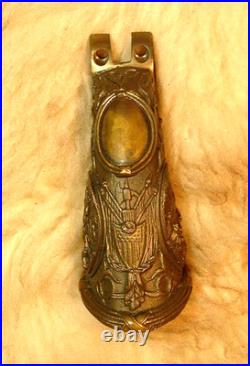 Rare Old Vintage Cast Tiffany Style Grips For Colt CIVIL War Revolvers Unfini