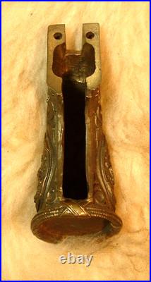 Rare Old Vintage Cast Tiffany Style Grips For Colt CIVIL War Revolvers Unfini