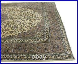 Rare Vintage Handmade Oriental Wool Rug Classic Style Home Decor Carpet 10X13 ft