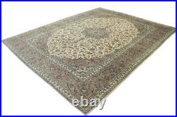 Rare Vintage Handmade Oriental Wool Rug Classic Style Home Decor Carpet 10X13 ft