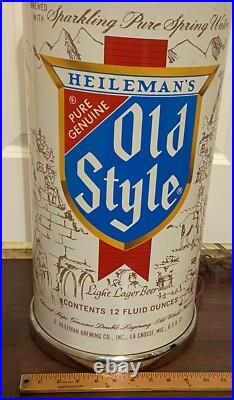 Rare Vintage Heileman's Old Style Beer Table Lamp Light 25 Tall Rare Vintage Heileman's Old Style Beer Table Lamp Light 25 Tall