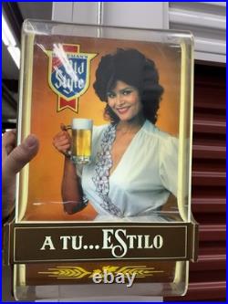 Rare Vintage Old Style Beer Lighted Sign Do It With Style