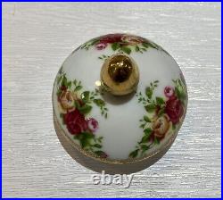 Rare Vintage Royal Albert Old Country Rose Style Unmarked Bone China Tea Pot