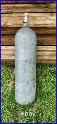Rare Vintage US Divers Steel Tank with old style USD Valve Aqua-Lung