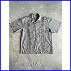 Rare Xl Cuban Shirt Platoon Vintage Old Clothes Embroidery Open Collar Aloha