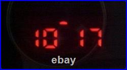 Rare old style modern futuristic 70s seventies space age mens led l. E. D watch 23