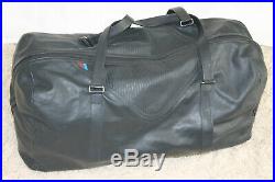 Rarität vintage 80s BMW style M3 M5 Reisetasche oldtimer Nappa Leder leather bag