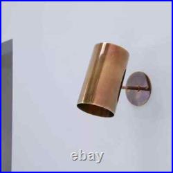 Raw Brass Sconce bedroom Lamp Italian Wall Sconce Mid Century Modern Wall Sconce