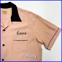 Rayoneyes 50S Short Sleeve Shirt Xl Old Clothes Aloha Vintage Oriental Bowling