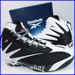 Reebok Blast Mens US 13 White Black Red Retro Classic Basketball Streetwear Heat