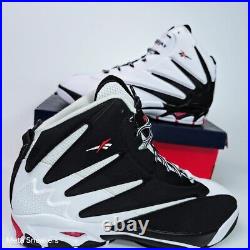 Reebok Blast Mens US 13 White Black Red Retro Classic Basketball Streetwear Heat