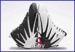 Reebok Blast Mens US 13 White Black Red Retro Classic Basketball Streetwear Heat