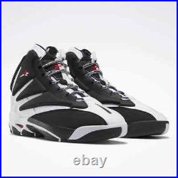 Reebok Blast Mens US 13 White Black Red Retro Classic Basketball Streetwear Heat