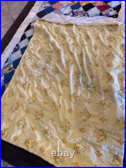 Retro Patch Work Quilt. Approximate 92 X 92