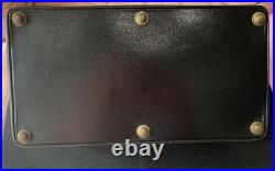 Retro Showa Vintage Old-Style Black Bag With Key Retro Showa Vintage Old-Style Black Bag With Key