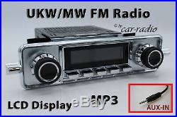 Retrosound Laguna Komplettset VW Käfer Retro Oldtimer Radio MP3 AUX L304C078039