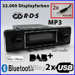 Retrosound San Diego DAB+ Komplettset TRIM-B Oldtimer Radio Bluetooth 502B096036