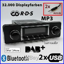 Retrosound San Diego DAB+ Komplettset TRIM Oldtimer Radio Bluetooth 502CB076036