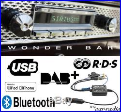 Retrosound San Diego DAB+ Wonder Bar Komplettset Oldtimer Radio Wonderbar USB