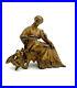 Roman-Lady-Small-Statue-Vintage-Classic-Metal-Old-World-Style-Decor-01-juk