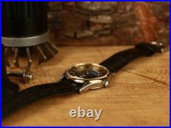 Russian USSR Cosmic style vintage OLD stock NEW watch Luch Lunnik MOON calendar