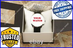 Russian USSR Cosmic style vintage OLD stock NEW watch Luch Lunnik MOON calendar