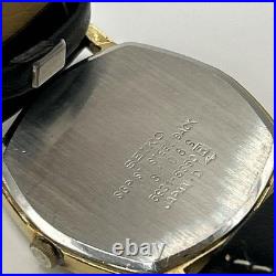 Seiko Vintage Watch Quartz Running New Battery Leather Band Old Style