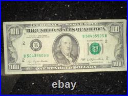 Series 1977 $100 One Hundred Dollar Bill Small Head Old Style Vintage VERY RARE
