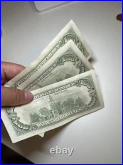 Series 1985 $100 One Hundred Dollar Bill Small Head Old Style Vintage VERY RARE