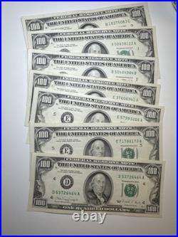 Series 1990 $100 One Hundred Dollar Bill Small Head Old Style Vintage VERY RARE Series 1990 $100 One Hundred Dollar Bill Small Head Old Style Vintage VERY RARE