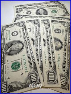 Series 1990 $100 One Hundred Dollar Bill Small Head Old Style Vintage VERY RARE Series 1990 $100 One Hundred Dollar Bill Small Head Old Style Vintage VERY RARE