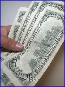 Series 1990 $100 One Hundred Dollar Bill Small Head Old Style Vintage VERY RARE Series 1990 $100 One Hundred Dollar Bill Small Head Old Style Vintage VERY RARE