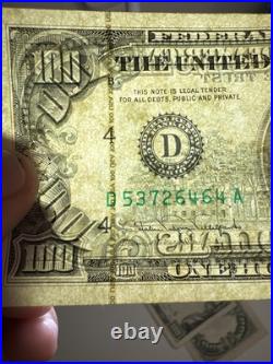 Series 1990 $100 One Hundred Dollar Bill Small Head Old Style Vintage VERY RARE Series 1990 $100 One Hundred Dollar Bill Small Head Old Style Vintage VERY RARE