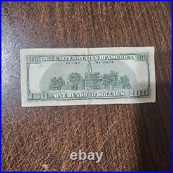 Series 1999 $100 One Hundred Dollar Bill Old Style Bill RARE Vintage