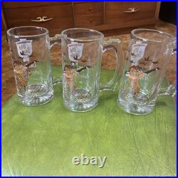 Set of 12 Vintage Wisconsin Wildlife Old Style Beer Mugs In Box Wildlife USA Set of 12 Vintage Wisconsin Wildlife Old Style Beer Mugs In Box Wildlife USA