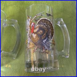 Set of 12 Vintage Wisconsin Wildlife Old Style Beer Mugs In Box Wildlife USA Set of 12 Vintage Wisconsin Wildlife Old Style Beer Mugs In Box Wildlife USA