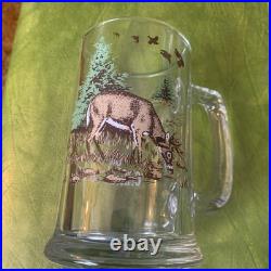 Set of 12 Vintage Wisconsin Wildlife Old Style Beer Mugs In Box Wildlife USA Set of 12 Vintage Wisconsin Wildlife Old Style Beer Mugs In Box Wildlife USA
