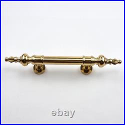 Set of 2 Large Solid Brass Door Pull Handles 16 Vintage Old Style Grab Handles