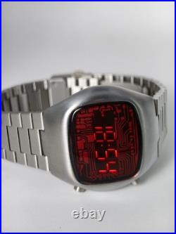 Share JAMES BOND 70s 1970s Old Vintage Style LED LCD DIGITAL Rare Retro Watch P2