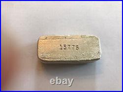SilverTowne 5 oz. 999 Fine Silver Bar Old Poured Style 2nd Series Vintage Rare