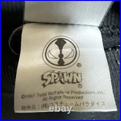 Spawn Cyber Graphic Sweatshirt Old COSPA Size L Pilling Used Vintage Style Japan