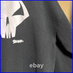 Spawn Cyber Graphic Sweatshirt Old COSPA Size L Pilling Used Vintage Style Japan
