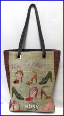Spencer & Rutherford Australia Embroidered Old Mother Hubbard shoulder bag purse Spencer & Rutherford Australia Embroidered Old Mother Hubbard shoulder bag purse