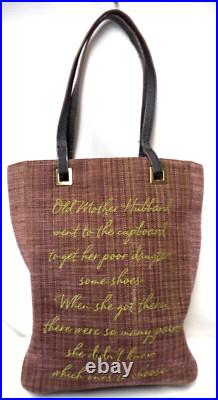 Spencer & Rutherford Australia Embroidered Old Mother Hubbard shoulder bag purse Spencer & Rutherford Australia Embroidered Old Mother Hubbard shoulder bag purse
