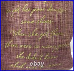 Spencer & Rutherford Australia Embroidered Old Mother Hubbard shoulder bag purse Spencer & Rutherford Australia Embroidered Old Mother Hubbard shoulder bag purse